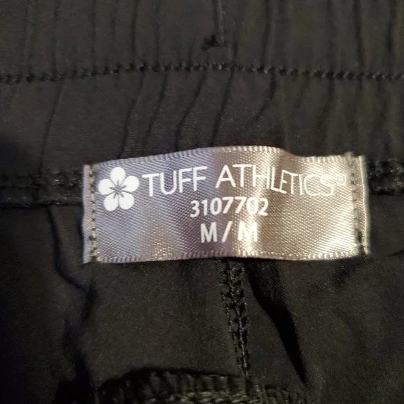 Tuff Athletics Black Athletic Shorts with Drawstring - Picture 4 of 4
